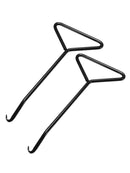2 * Motorcycle Bicycle T-Handle Spring Hook Exhaust Stand Puller Stainless New