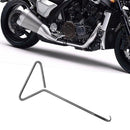 2 * Motorcycle Bicycle T-Handle Spring Hook Exhaust Stand Puller Stainless New