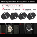 6PCS Simple Use Door Lock Cover For Jeep Wrangler 2018 2019 2020 Accessories