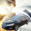 1pc Car Snow Shield Cover Sun Rain Dust Frost Protector Half Cover Easy Use
