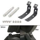 1 PC Hand Box Lid Hinge Snapped Repair Kit Brackets For Audi A4 B6 2002-05