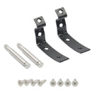 1 PC Hand Box Lid Hinge Snapped Repair Kit Brackets For Audi A4 B6 2002-05