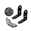 2pcs Glove Box Repair Kits For Audi A4 S4 RS4 B6 B7 8E Brackets Stainless steel