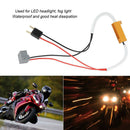 2 PCS New Fit For H7 LED Headlight Warning Resistors Decoder Anti Flicker