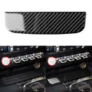 1x  New Carbon Fiber Storage Box Decor Cover For Ford Mustang 2015-2019