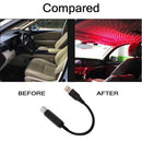 1x Best For USB Car Atmosphere Lamp Interior Light Projector