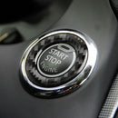 Simple Use Carbon Fiber Engine Start Stop Button Ring Cover For Infiniti Q50 Q60