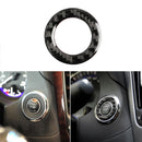 Simple Use Carbon Fiber Engine Start Stop Button Ring Cover For Infiniti Q50 Q60