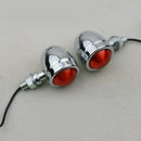 2 x Motorcycle Mini LED Turn Signal Indicators Light Rear Blinker Tail Light I Y