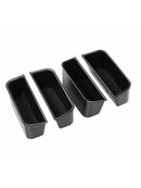 4x Car Door Armrest Storage Box Holder For Ford Fusion 2013-19 Good Quality