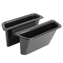 2pcs Simple Design Fit For Ford Mustang Armrest Container Front & Rear Door Box