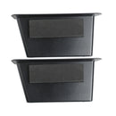 2 pcs Fit For Ford Mustang Armrest Container Front & Rear Door Storage Box Hot