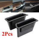 2 pcs Fit For Ford Mustang Armrest Container Front & Rear Door Storage Box Hot