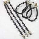 2 PCS Durable Portable Car Tyre Hand Air Inflator Hose Tube Accessories Useful