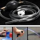 Black Manual Oil Pump Siphon Tube Auto Hose Liquid Gas Transfer Sucker Suction