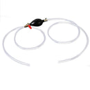 Black Manual Oil Pump Siphon Tube Auto Hose Liquid Gas Transfer Sucker Suction