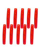 10x SMD 9-LEDs Side Marker Tail Light Clearance Car Trailer DC 24V New Hot