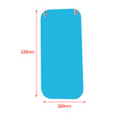 2 Pcs Car Rainproof Anti Fog Protective Film Rearview Mirror Blue Paper Auto