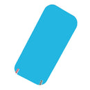 2 Pcs Car Rainproof Anti Fog Protective Film Rearview Mirror Blue Paper Auto