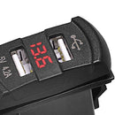 3 * Car Charger USB Car Charger Adaptor with Dual Port 5V/4.2A Fast Durable