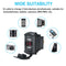 3 * Car Charger USB Car Charger Adaptor with Dual Port 5V/4.2A Fast Durable