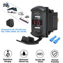 3 * Car Charger USB Car Charger Adaptor with Dual Port 5V/4.2A Fast Durable