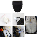 Black Motorcycle Tail Bag Motorbike Back Seat Storage Bag Backpack New Hot