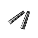 2X Black Carbon Fiber Car Shift Handle Stickers Cover Decor For Ford Mustang