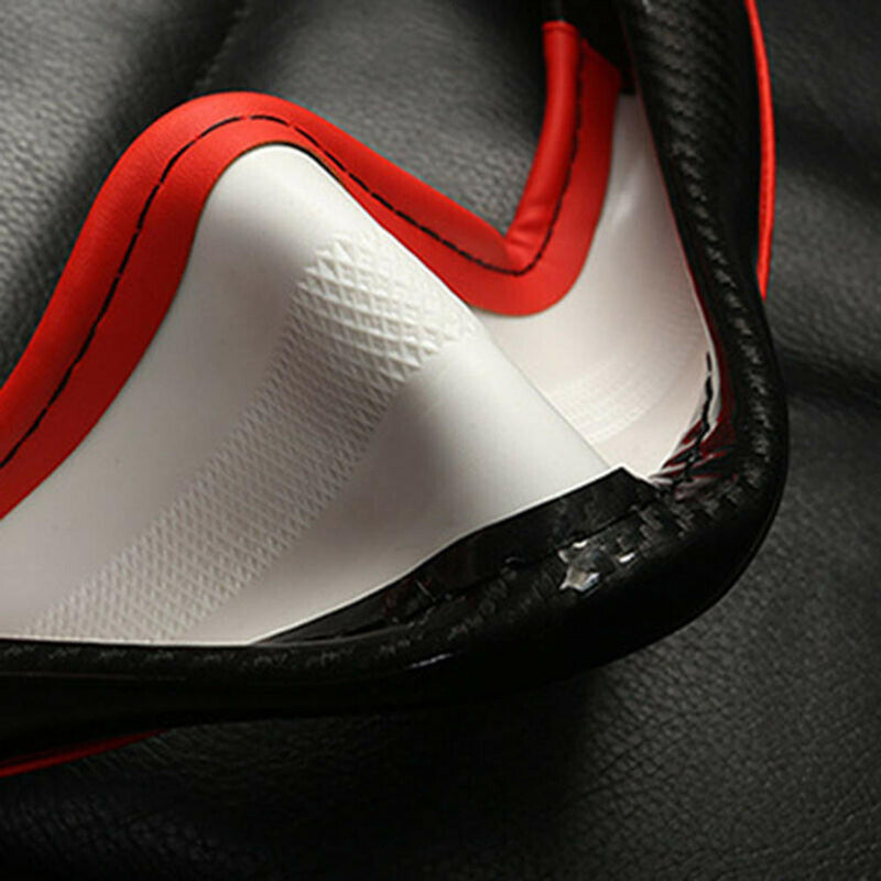 1 x Handmade Carbon Fiber Steering Wheel  Protector for Car Truck Van SUV New