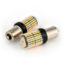 2PCS For 144SMD Turn Signal Lights Bulb White Lamp Good Useful