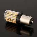 2X 1156 144SMD BA15S P21W LED Turn Signal Lights Bulb Canbus Amber/Yellow 12V