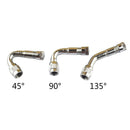 3 x 45/90/135 Degree Valve Adaptor Tyre Tube Extension Adapter Converter Hot