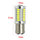 4pcs 1157 5630 33-SMD LED Car White Canbus Light Bulbs Backup Reverse Tail Lamp