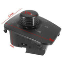 For Seat Ibiza 2009-2015 Exterior Side Mirror Adjust Control Switch ABS Plastic