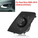 For Seat Ibiza 2009-2015 Exterior Side Mirror Adjust Control Switch ABS Plastic