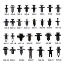 Plastic Fastener Clips Rivets-Clips-Kit Screw Fender-Trims Car-Bumper Mixed