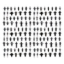 Plastic Fastener Clips Rivets-Clips-Kit Screw Fender-Trims Car-Bumper Mixed