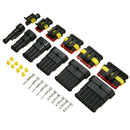 Car Electrical Wire Cable Connector 1-6Pin Way Plug & Bladed Fuses Kit