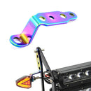 Motorcycle Headlight Roast Blue Rearview Mirror Spotlight Type Bracket lighting