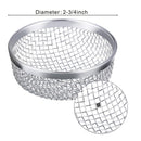 2 * Stainless Steel Flying Insect Screen Protector Furnace Vent Cover Durable