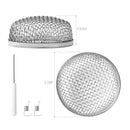 2 Pack Flying Insect Screen Protector Furnace Vent Cover Stainless Steel For RV