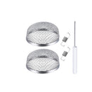 2 Pack Flying Insect Screen Protector Furnace Vent Cover Stainless Steel For RV