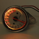 1 pc Motorcycle Odometer Tachometer Speedometer Gauge LED Backlight RPM Km/h Hot