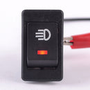 4X Universal 4 Pin Car Fog Light Rocker Switch Toggle LED On-Off Button DC12V
