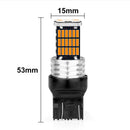 Brake-Lamp 45SMD Led-Turn-Signal-Light T20 Error-Free  T20 7443 4014 12-24V