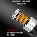 Signal-Lamp Car-Lights 7443 Auto 2PCS 45SMD 12V 4014 7443 Para Stop Luces LED