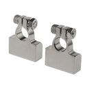 2pcs Positive + Negative Auto Car Vehicle Battery Terminal End Clamp Connector