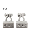 2pcs Positive + Negative Auto Car Vehicle Battery Terminal End Clamp Connector