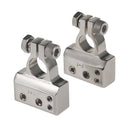 2pcs Positive + Negative Auto Car Vehicle Battery Terminal End Clamp Connector