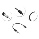 2pcs Car Player Radio Stereo Antenna Adapter Male Aerial Plug Converter Cable